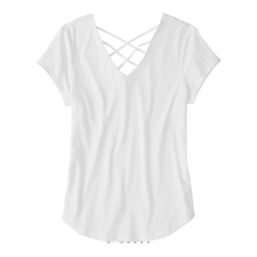 Title Nine Yasumi Short Sleeve Top NWOT